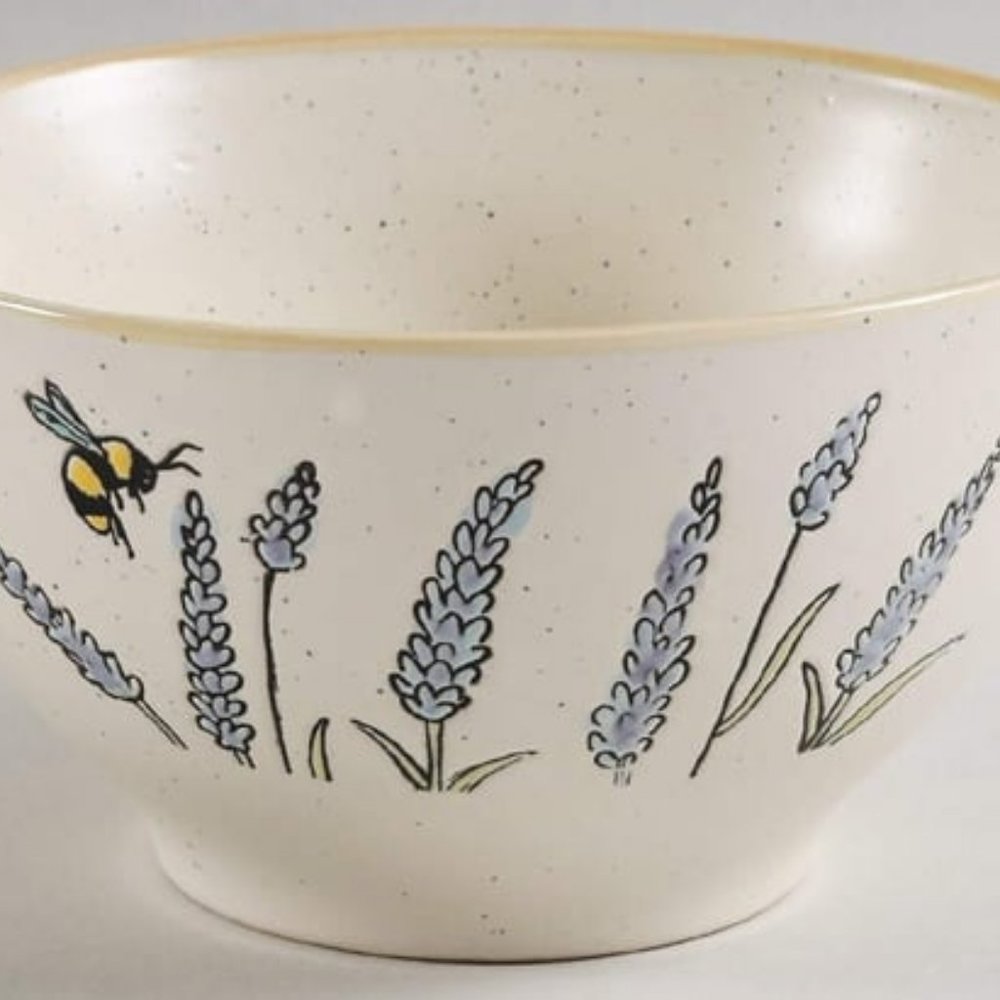 Spectrum Designz Lavender Garden Bowl